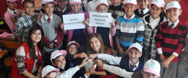 'ARKADAŞIN İÇİN İSTE' Projesi hayata geçti