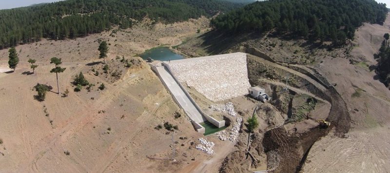 AKDOĞAN GÖLETİ  İNŞAATI TAMAMLANDI
