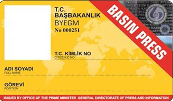 BASIN KARTI KOMİSYONU 18-19 KASIM'DA TOPLANIYOR