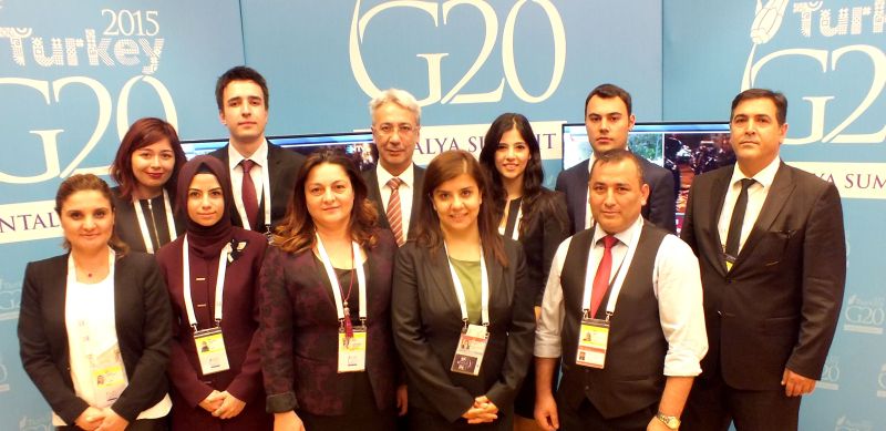 BASIN YAYIN ENFORMASYON GENEL MÜDÜRLÜĞÜ'NE G20'DE TAM NOT