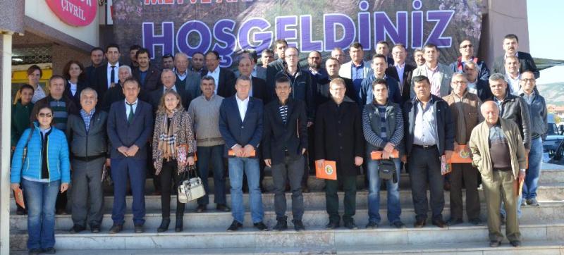 Eğirdir MAREM Denizli'li Çiftçileri Bilgilendirdi