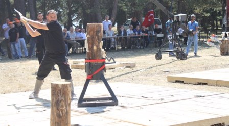 Timbersports Türkiye Ormancı Ligi Yarışmasının Finali Bolu'da Yapıldı