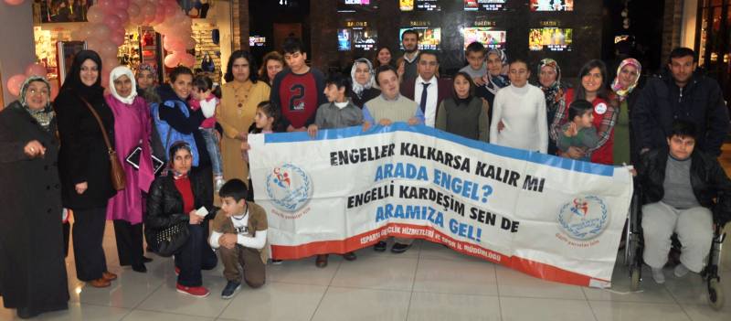 Isparta GHS İl Müdürlüğü Gençlik Merkezi Dünya Engelliler Günü'nü Etkinliklerle Kutladı