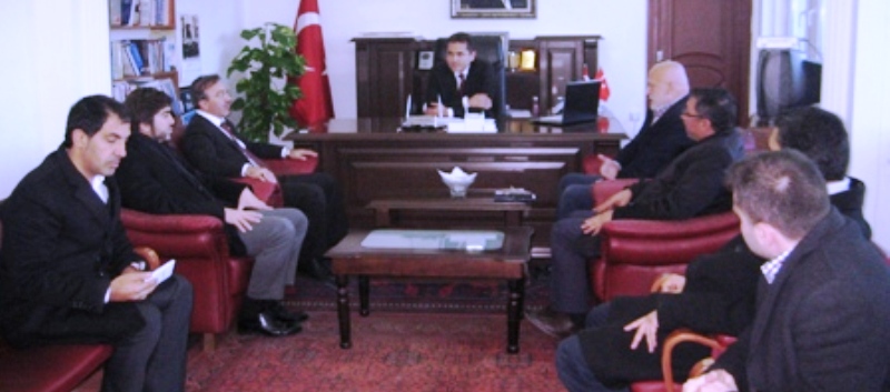 Milletvekili Yüce, Kaymakam Akdaş'ı Ziyaret Etti...