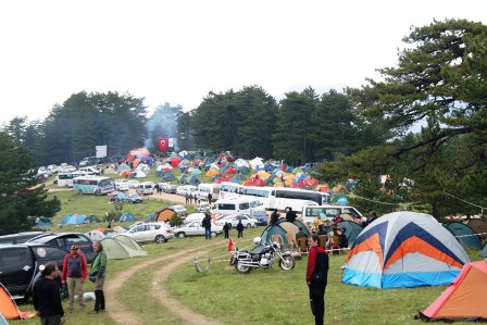 1500'ün ÜZERİNDE DAĞCI VE DOĞA SEVER EĞİRDİR'DE BULUŞUYOR