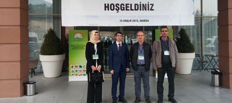 Eğirdir MAREM Eğirdir MAREM Maksimum Kalıntı Limitlerinin Araştırılması Projesi değerlendirme toplantısına katıldı