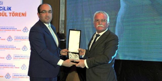 Eğirdir Belediyesine Çevre Koruma ve Geliştirme Ödülü