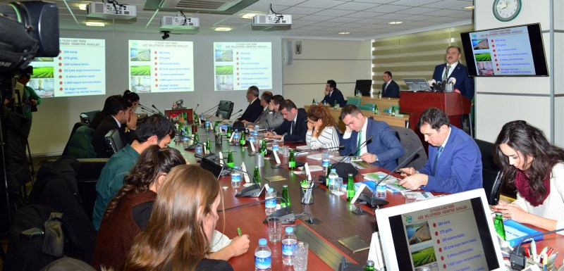 Orman ve Su İşleri Bakanı Prof. Dr. Veysel Eroğlu Ülkemizin 2014-2015 Su Yılını ve Yağışları Değerlendirdi...