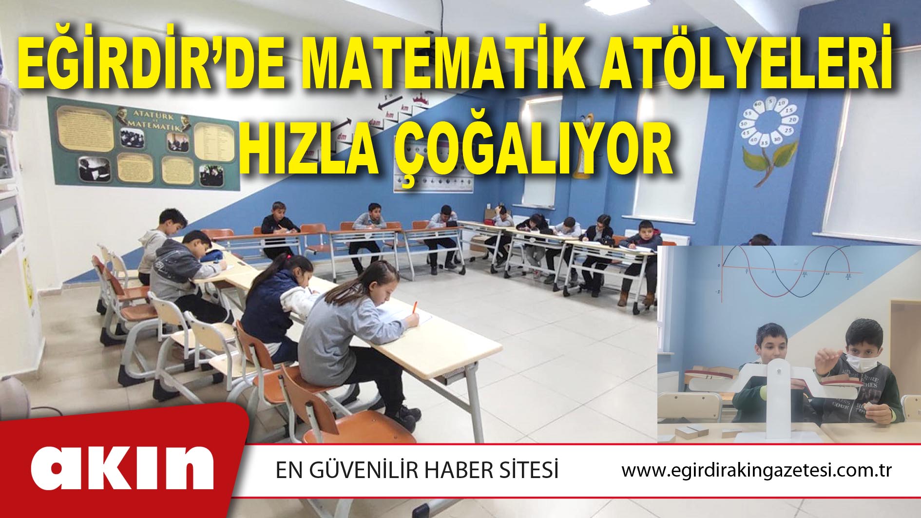 Eğirdir’de Matematik Atölyeleri Hızla Çoğalıyor