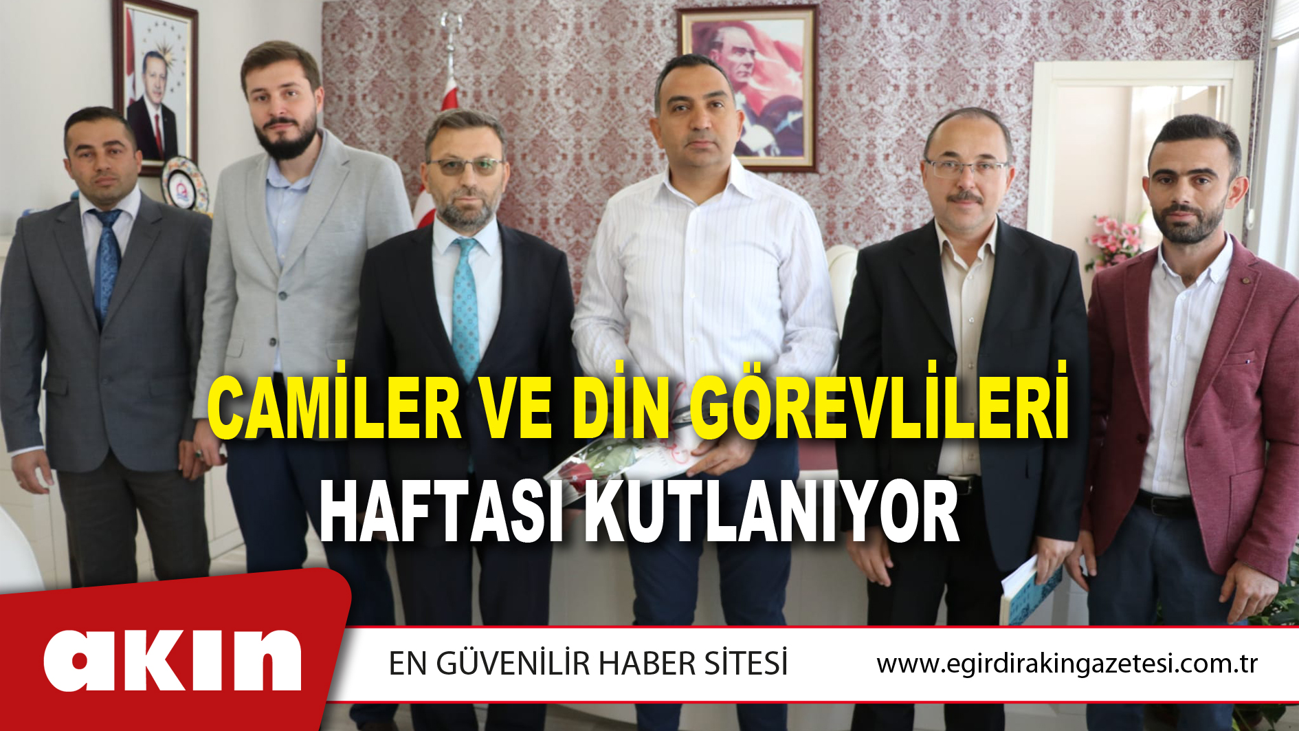 CAMİLER VE DİN GÖREVLİLERİ HAFTASI KUTLANIYOR
