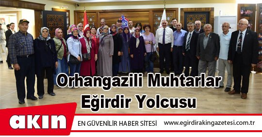Orhangazili Muhtarlar Eğirdir Yolcusu