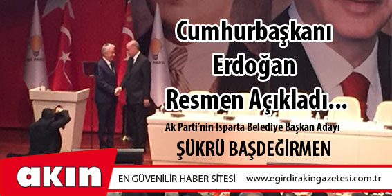 Cumhurbaşkanı Erdoğan Resmen Açıkladı...