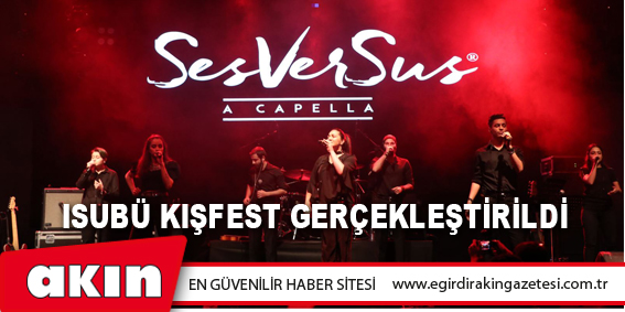 ISUBÜ Kışfest Gerçekleştirildi