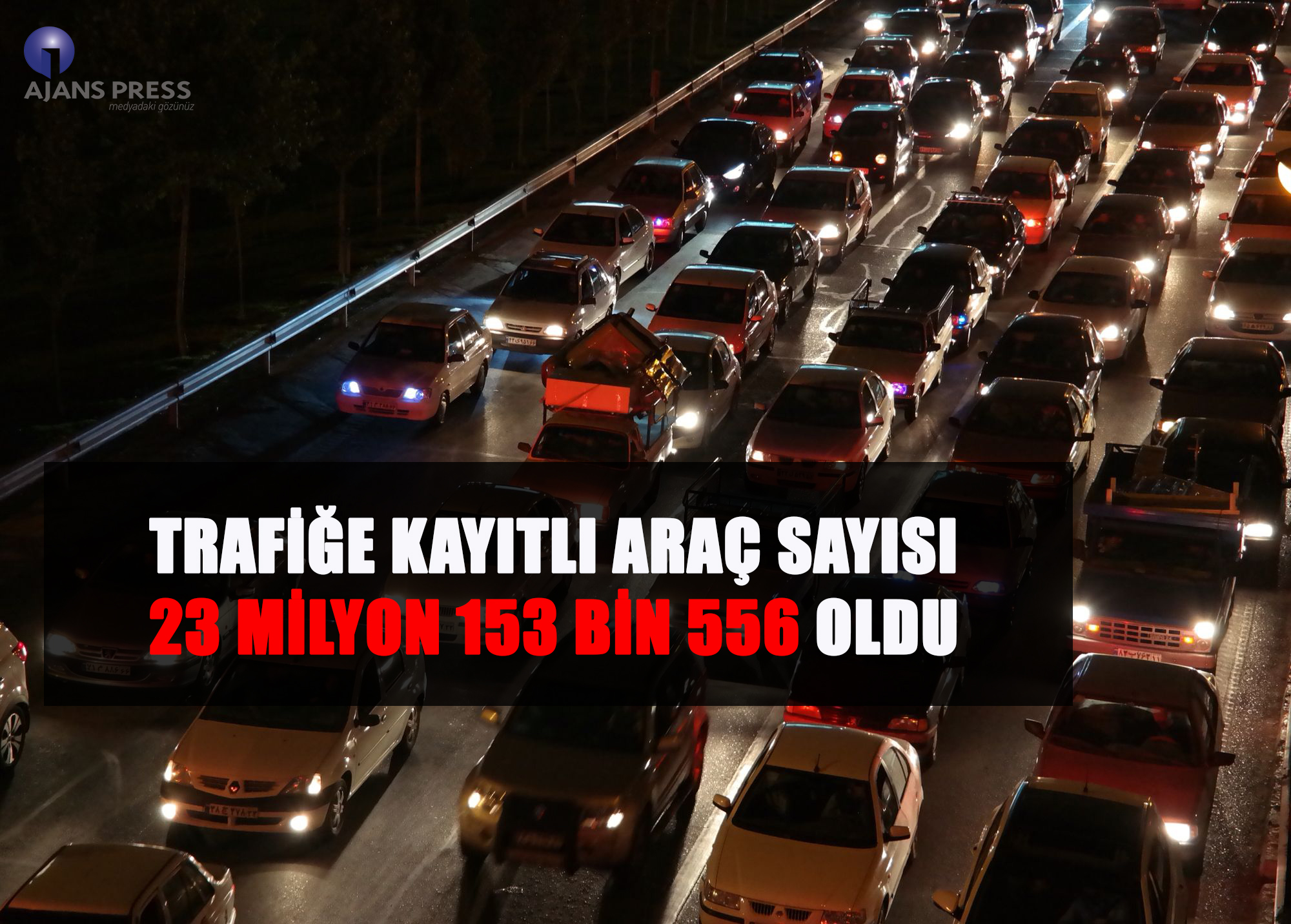 eğirdir haber,akın gazetesi,egirdir haberler,son dakika,Trafiğe Kayıtlı Araç Sayısı 23 Milyon 153 Bin 556 Oldu