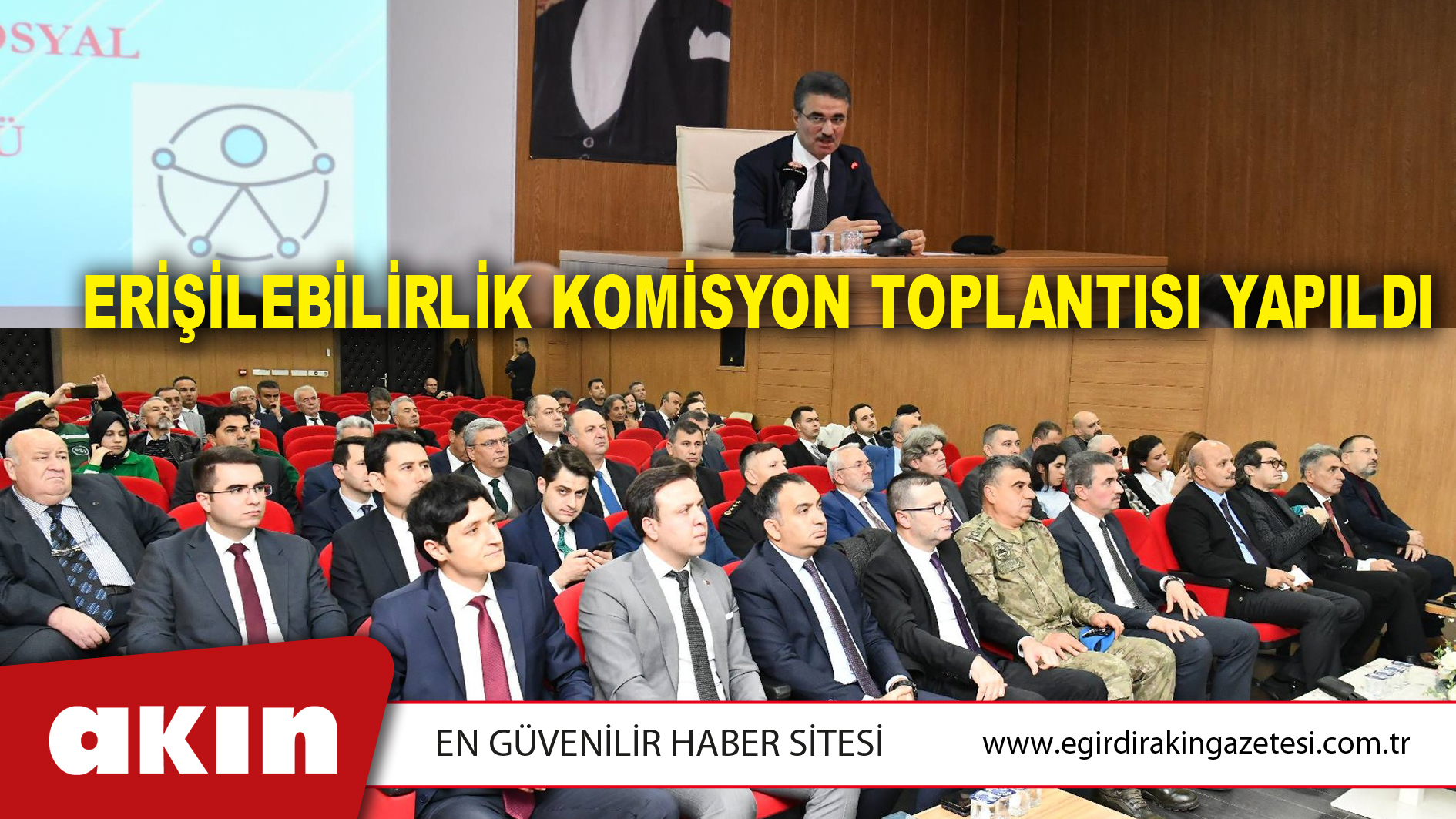 Erişilebilirlik Komisyon Toplantısı Yapıldı