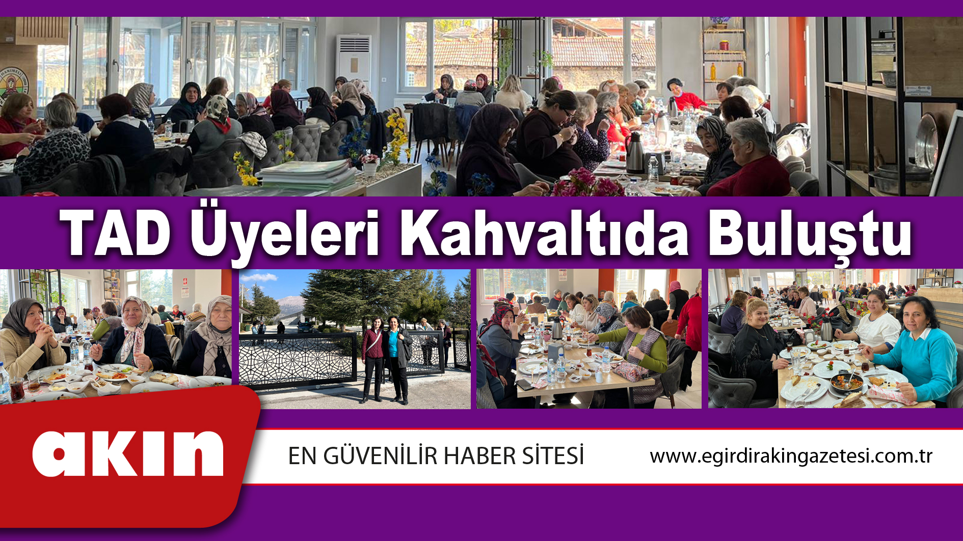 TAD Üyeleri Kahvaltıda Buluştu
