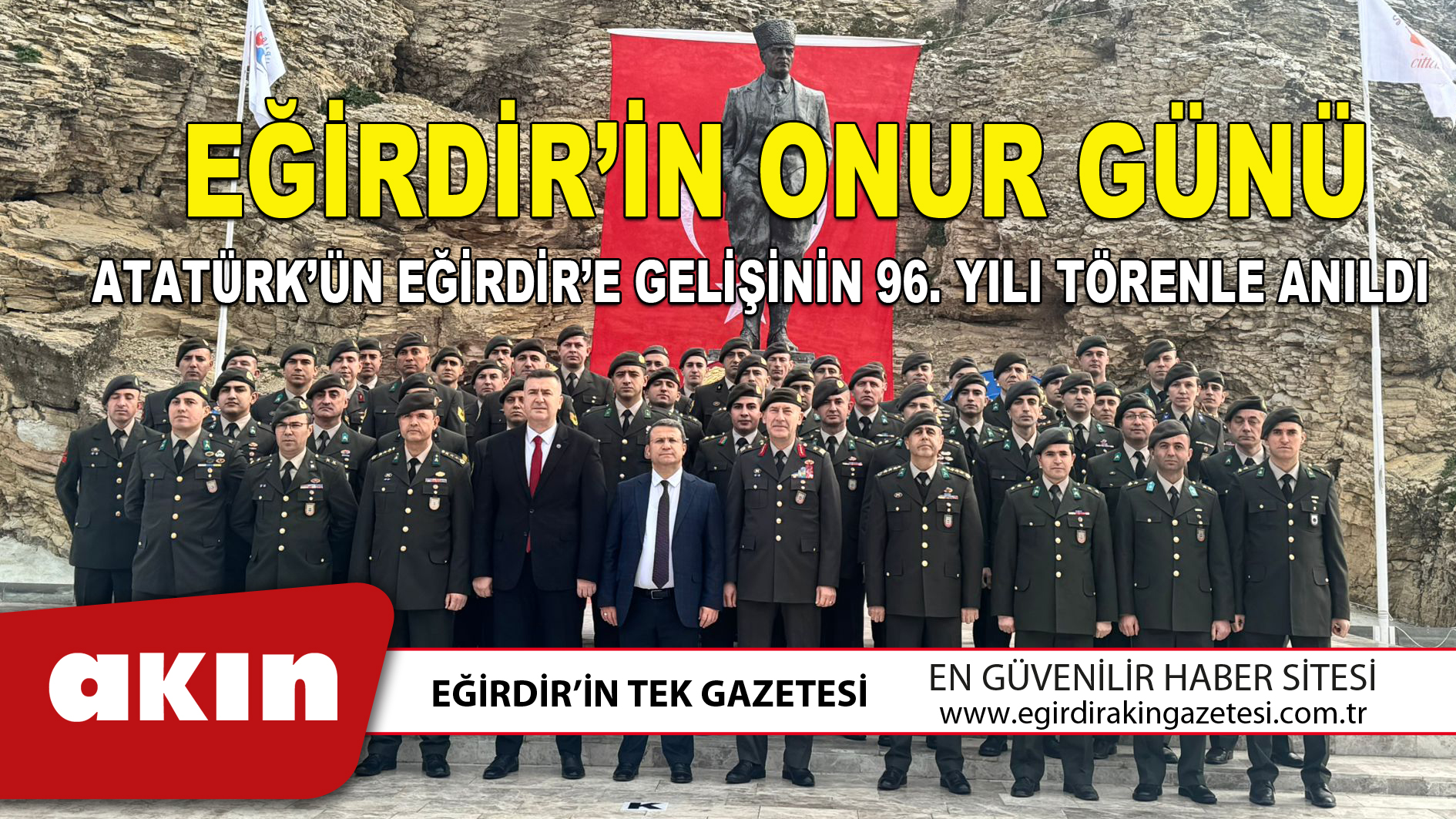 EĞİRDİR’İN ONUR GÜNÜ