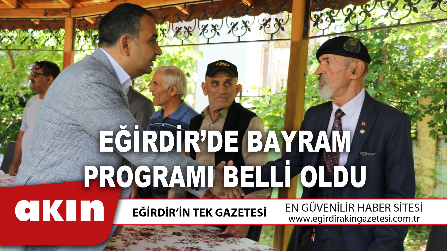 eğirdir haber,akın gazetesi,egirdir haberler,son dakika,EĞİRDİR’DE BAYRAM PROGRAMI BELLİ OLDU