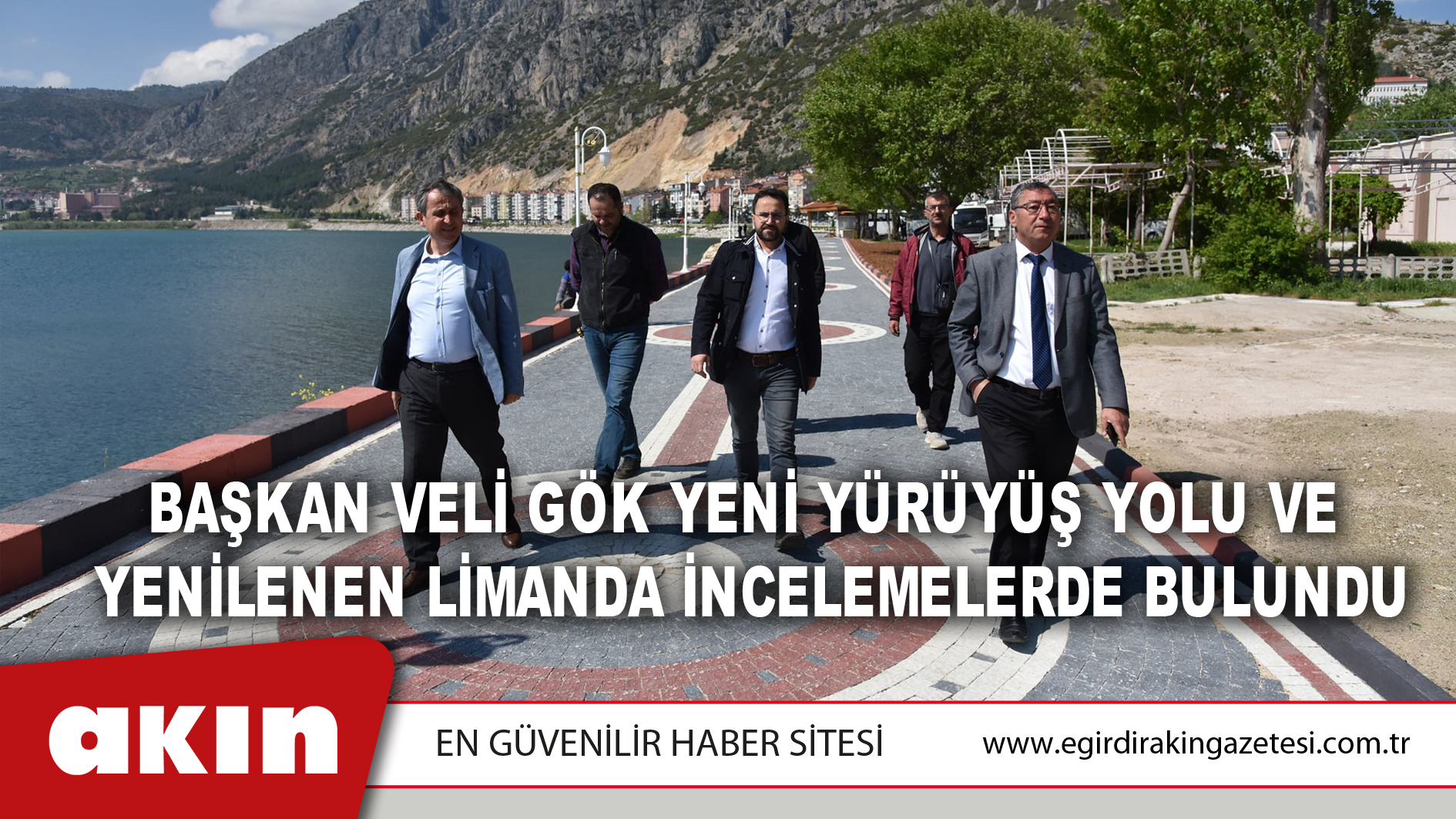 Başkan Veli Gök Yeni Yürüyüş Yolu ve Yenilenen Limanda İncelemelerde Bulundu