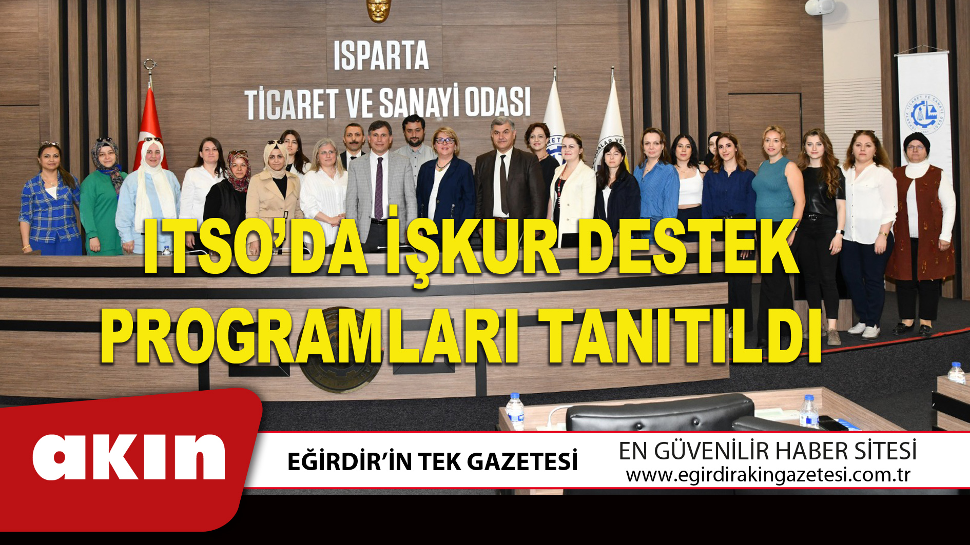 ITSO’DA İŞKUR DESTEK PROGRAMLARI TANITILDI