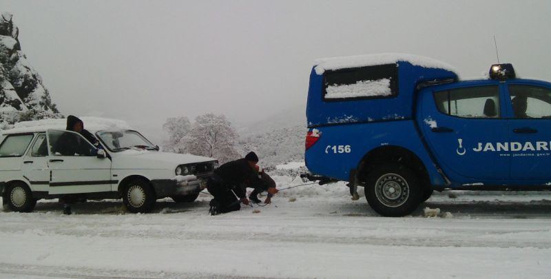 KAR YAĞIŞI ETKİLİ OLDU