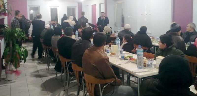 EĞİRDİR MÜFTÜLÜĞÜ İLÇEMİZDE  YAŞAYAN SURİYELİLERİ AĞIRLADI