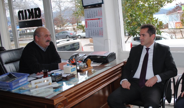 Kaymakam Akdaş, Gazetemizin Kuruluş Yıldönümünü Kutladı