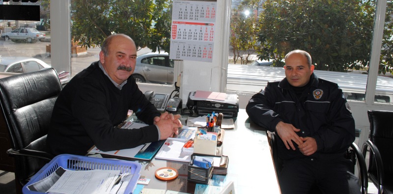 Eğirdir Emniyet Müdürü Orakoğlu  Gazetemizi Ziyaret Etti