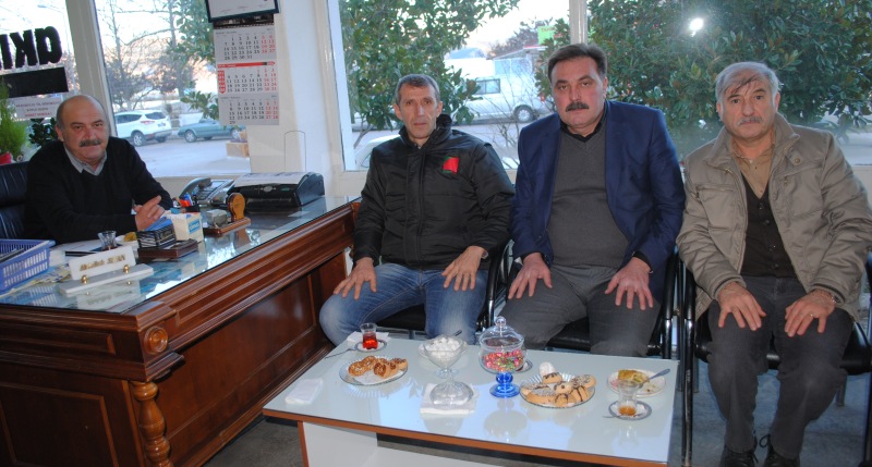 MHP'Lİ BELEDİYE MECLİS ÜYELERİNDEN GAZETEMİZE ZİYARET