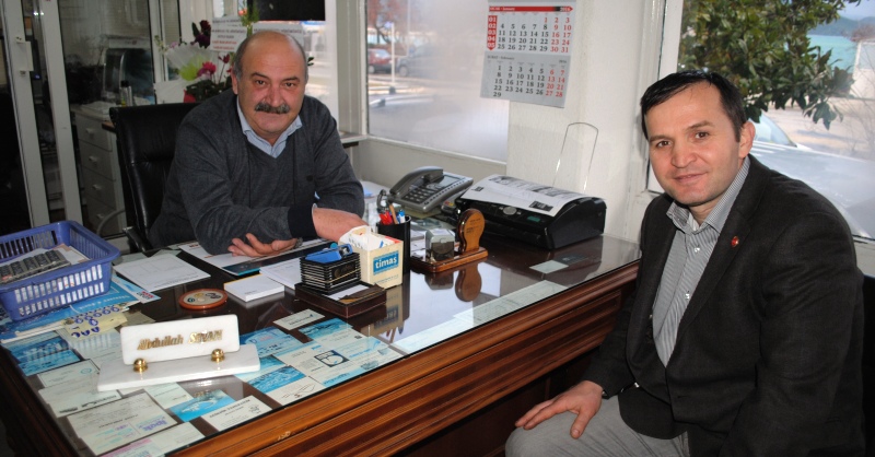 Cami Mahallesi Muhtarı Sakçalı'dan Gazetemize Ziyaret
