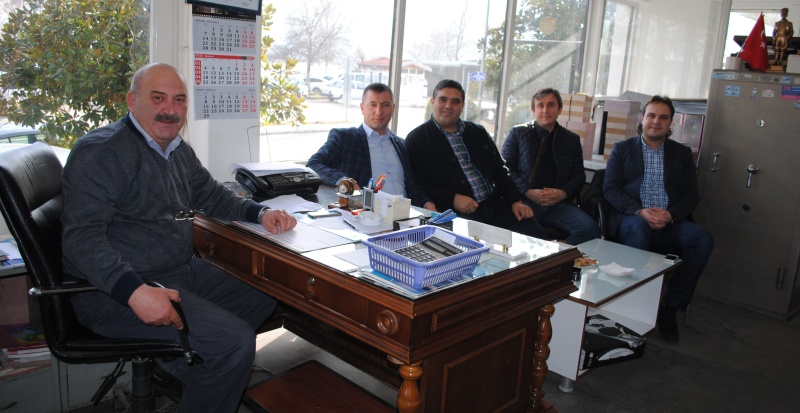 EGİAD'dan Gazetemize Tebrik Ziyareti