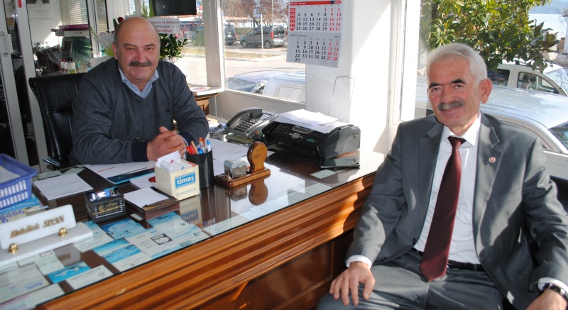 SARIİDRİS BELEDİYE BAŞKANI RAMAZAN PALA GAZETEMİZİ ZİYARET ETTİ