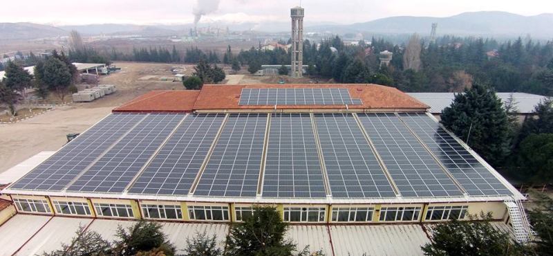 DSİ Bölge Müdürlüğü'nün elektrik enerjisi  güneş panellerinden karşılanıyor