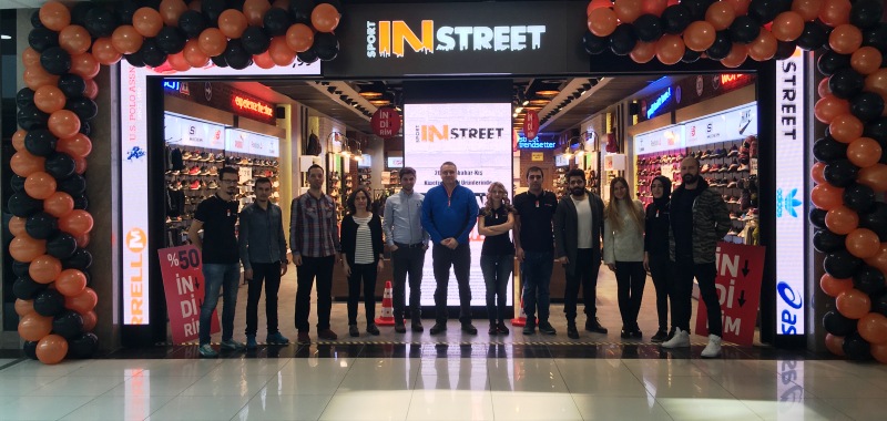 Sport in Street'in 19.Mağazası Isparta Iyaşpark Alışveriş Merkez'inde açıldı