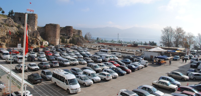 Isparta'da trafiğe kayıtlı 157 bin 255 Araç Var