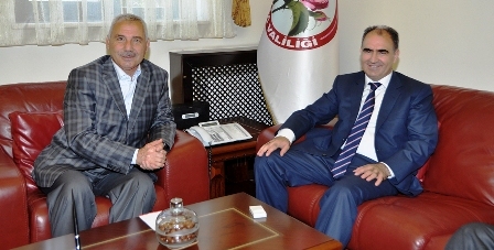 BAŞKAN ÖZMERAL'DEN, VALİ ÖZKAN'A ZİYARET