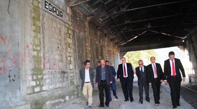 Tren Garı Eğirdir'in yeni yaşam alanı olacak