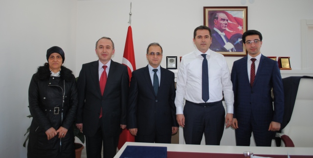 Vergi Dairesi Müdürü Otcu'dan Kaymakam Akdaş'a Ziyaret