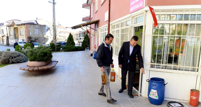 Isparta'da Atık Yağlar Geri Dönüşüme Kazandırılıyor