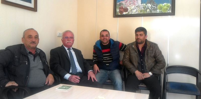 Yeni yerine taşınan ambarlar ve nakliyecilere ziyaret