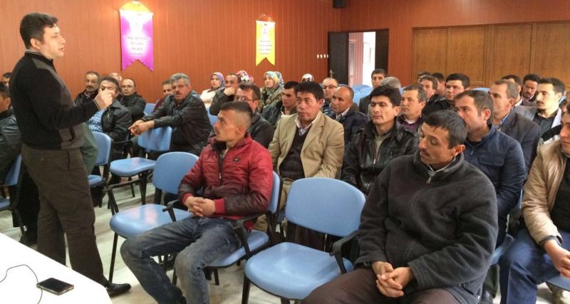 İŞ SAĞLIĞI VE GÜVENLİĞİ EĞİTİMİ VERİLDİ