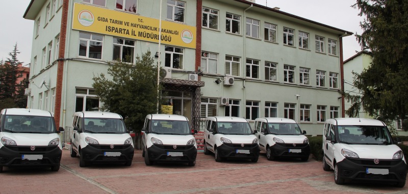 Tarım İl Müdürlüğünün Yeni Araçları Hizmete Girdi