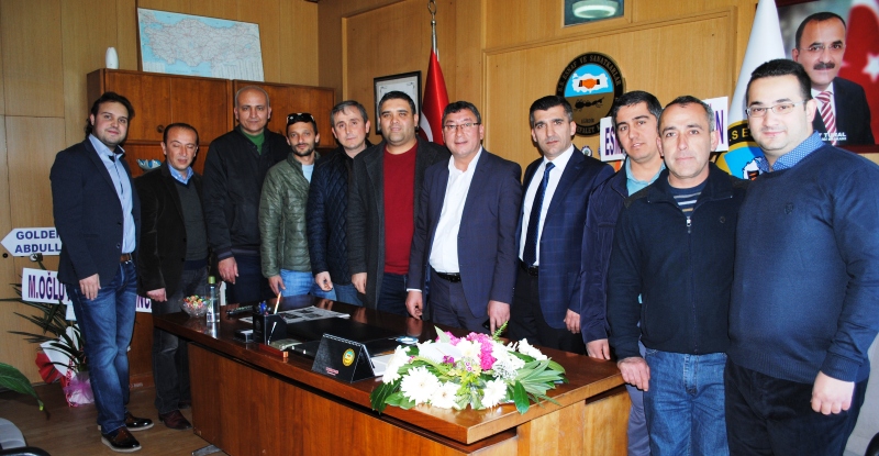 Ak Parti Teşkilatından Yusuf Öngün'e Ziyaret...