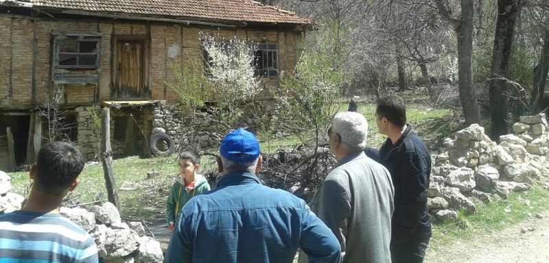 Kaymakam Akdaş, Bademli Köyü'nde İncelemelerde Bulundu