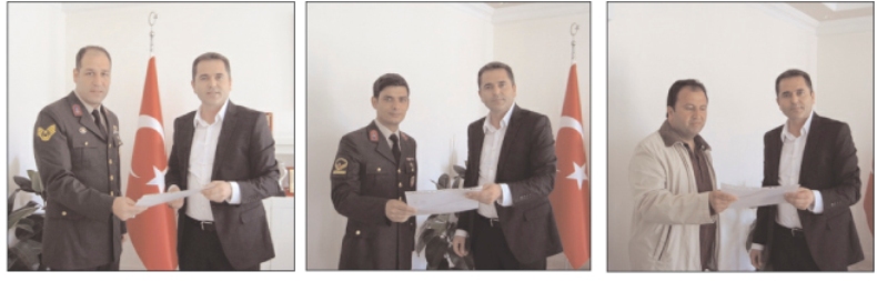 Görevlerinde Başarı Gösteren Güvenlik Kuvvetleri Personeline Teşekkür