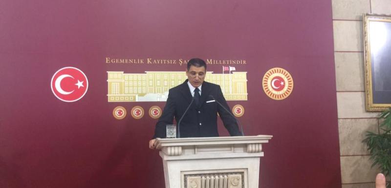 Isparta Milletvekili Nuri Okutan, Mecliste Elma Üreticilerinin Sorunlarını Dile Getirdi