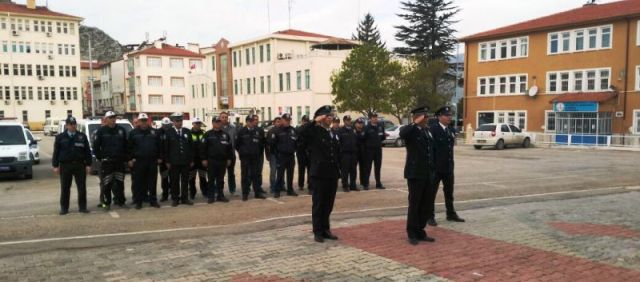 Türk Polis Teşkilatının 171. Yıldönümü Eğirdir'de de kutlandı.