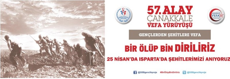 25 Nisan'da Şehitlerimizi Anıyoruz