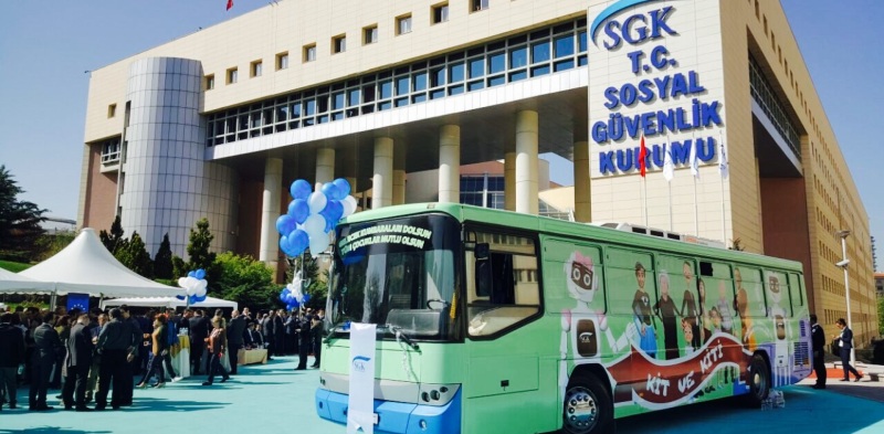 Sosyal Güvenlik Otobüsü Isparta'ya Geliyor