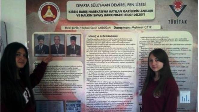 Kıbrıs Barış Harekâtıyla ilgili bilinmeyenler TÜBİTAK proje yarışmasında finale kaldı
